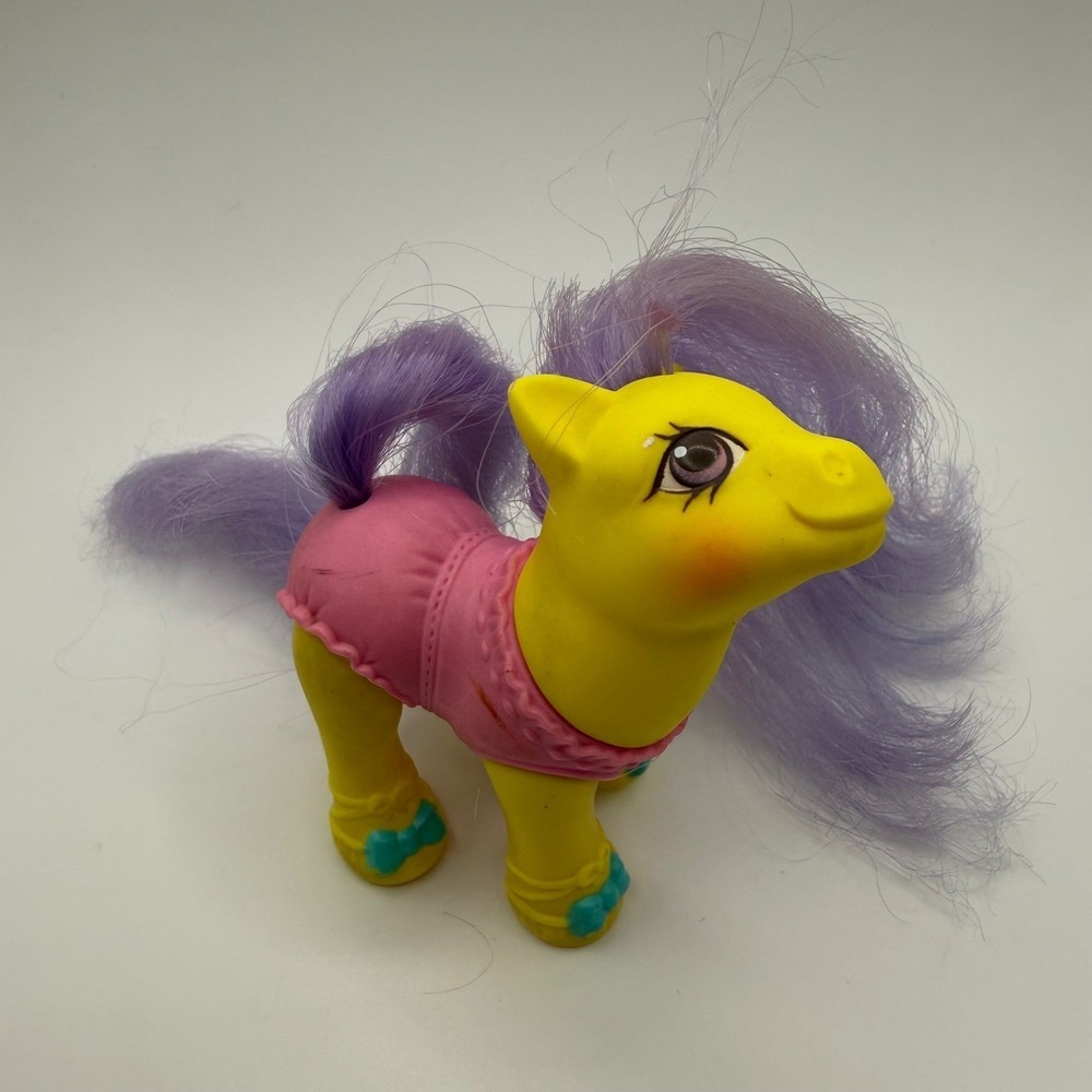 My Little Pony G1 1990 Baby Ballerina Pony Toe Dancer